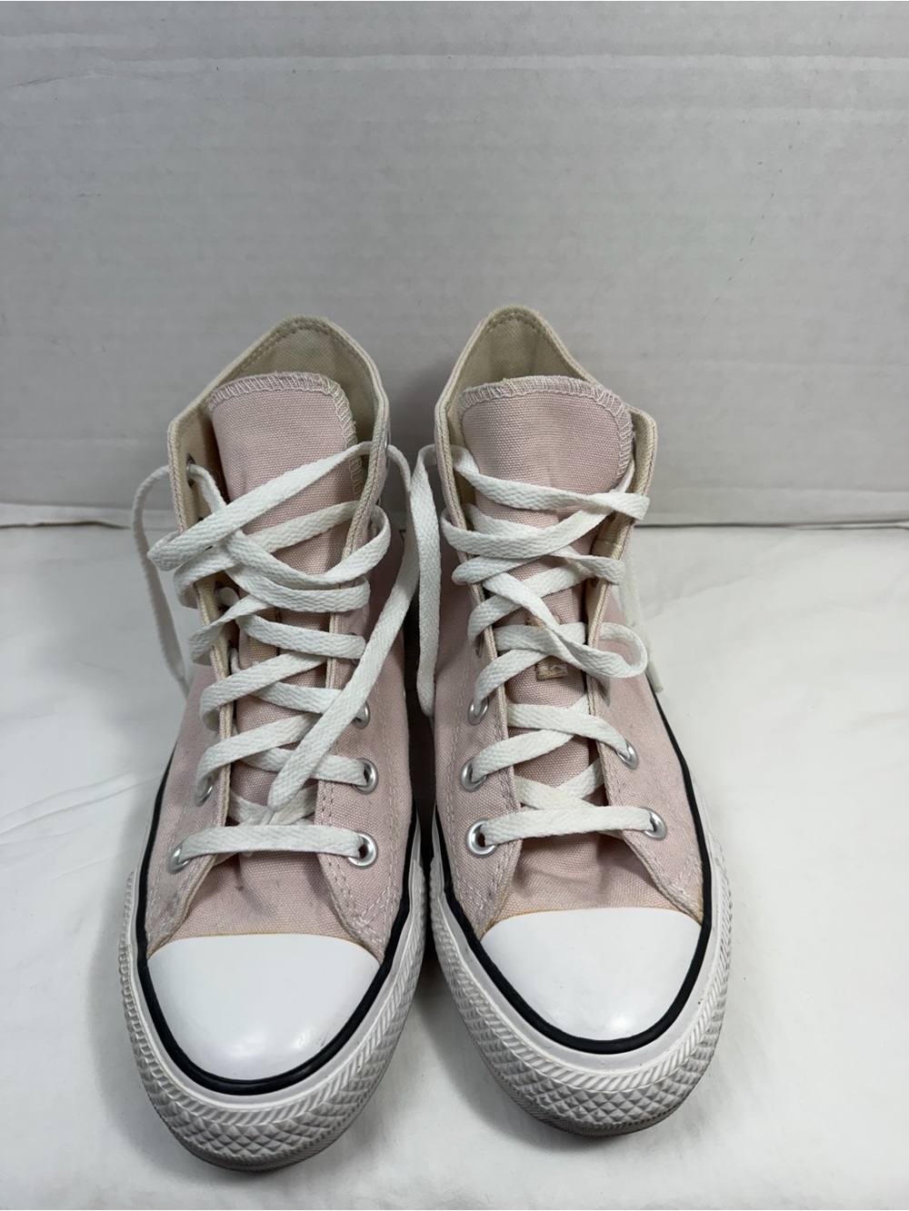 Converse Women's Pink High-Top Canvas Sneakers